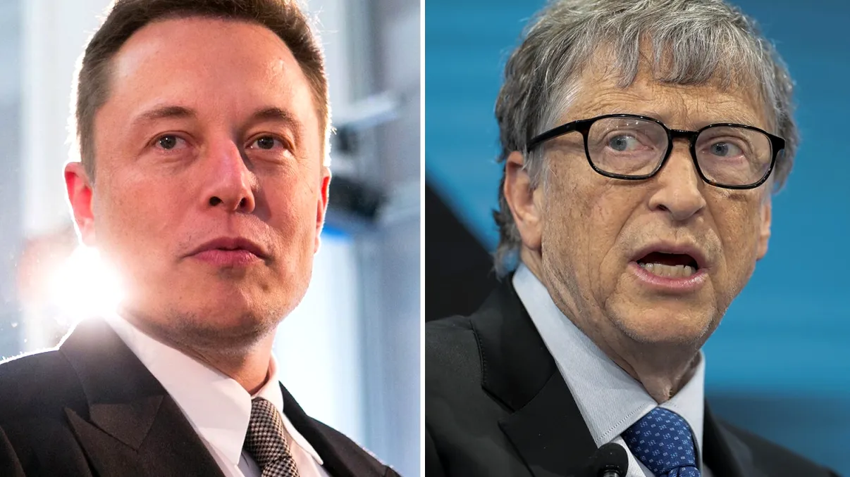 Elon Musk versus Bill Gates,  războiul miliardarilor: acțiunile Tesla, mai problematice decât ai crede