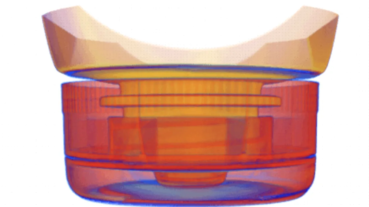 Cum arată, la interior, un capac de ketchup de la Heinz: 3D-ul care te duce cu gândul la Tron sau Blade Runner