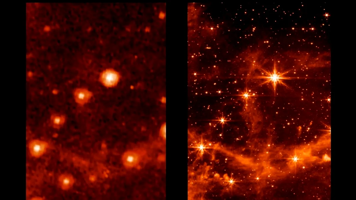 FOTO Cel mai mare telescop, James Webb, a realizat o fotografie impresionantă: ce au în plan cercetătorii