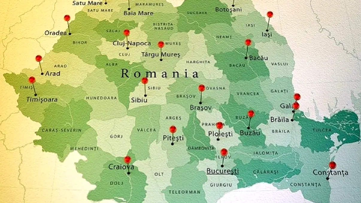 România ar putea avea doar 15 județe. CCIR susține că este soluția pentru scăderea cheltuielilor bugetare