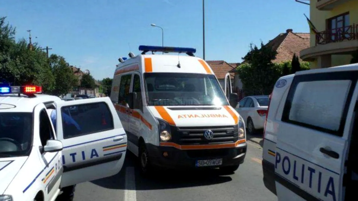 Accident cu cinci victime în Dâmbovița. Echipajele ISU au intervenit