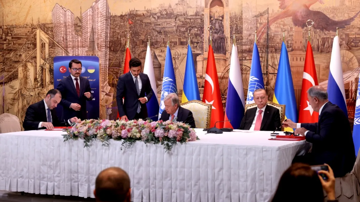 Anunț important făcut de Turcia, după încheierea acordului de la Istanbul. Ce se întâmplă cu cerealele ucrainene