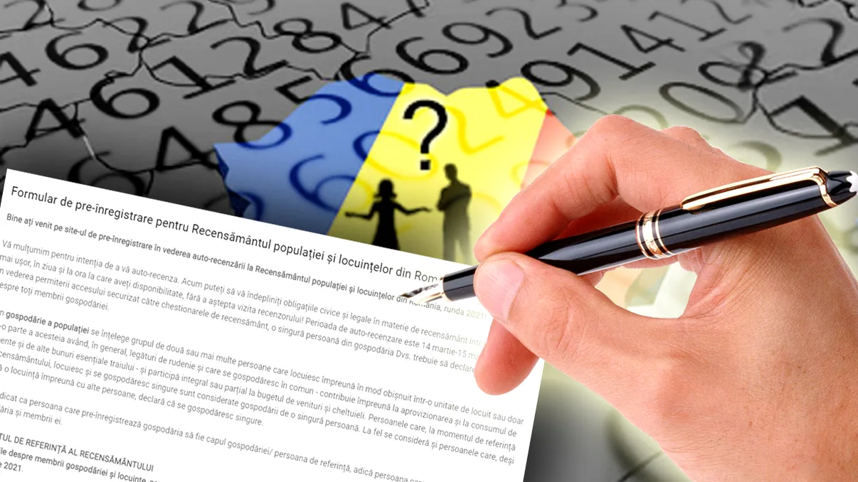 Recensământ 2022 în România: mai ai o săptămână să scapi de amendă, s-a schimbat termenul