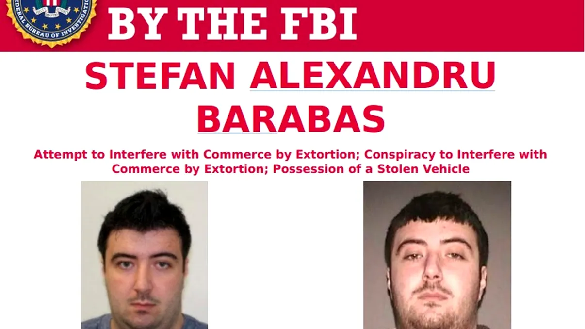 Un român aflat pe lista Most Wanted a FBI, prins în Budapesta. A răpit o milionară în SUA și era căutat de 15 ani