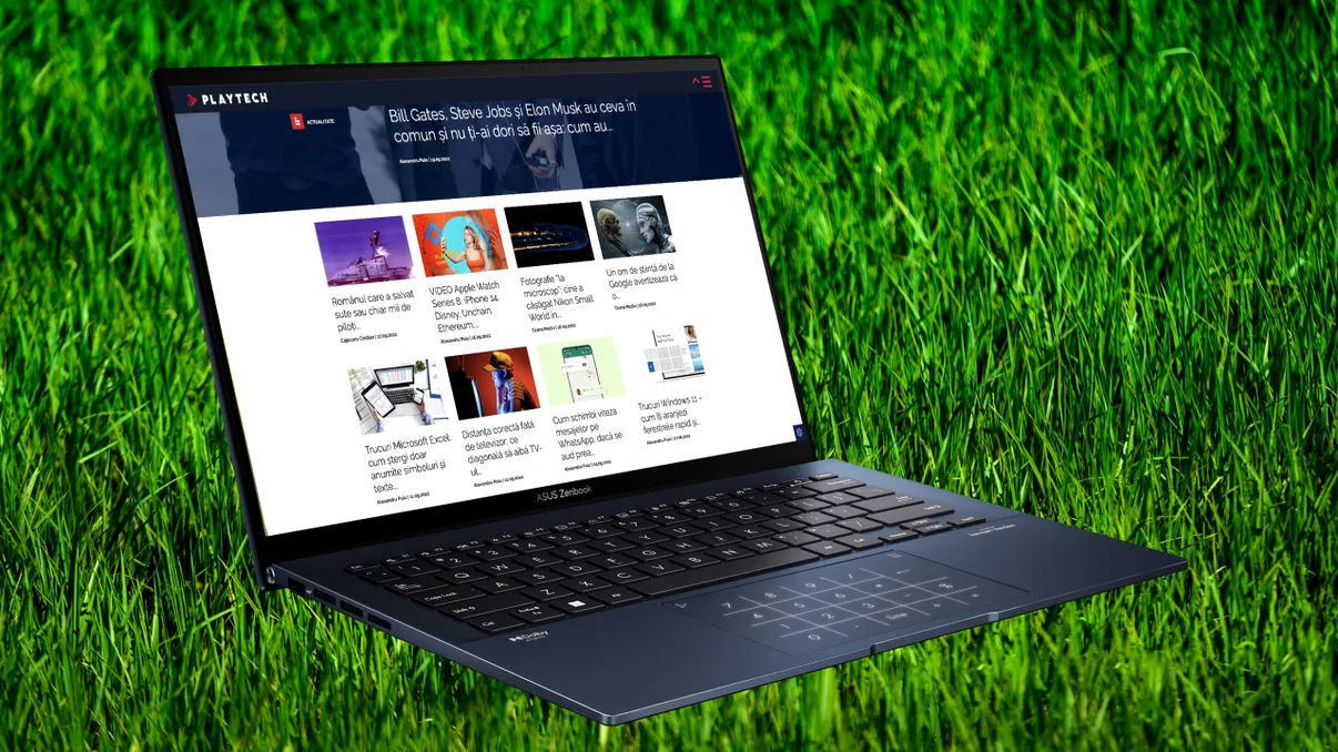 ASUS Zenbook 14 OLED, laptopul elegant și gata de orice care stârnește invidia și te face să uiți de concurență