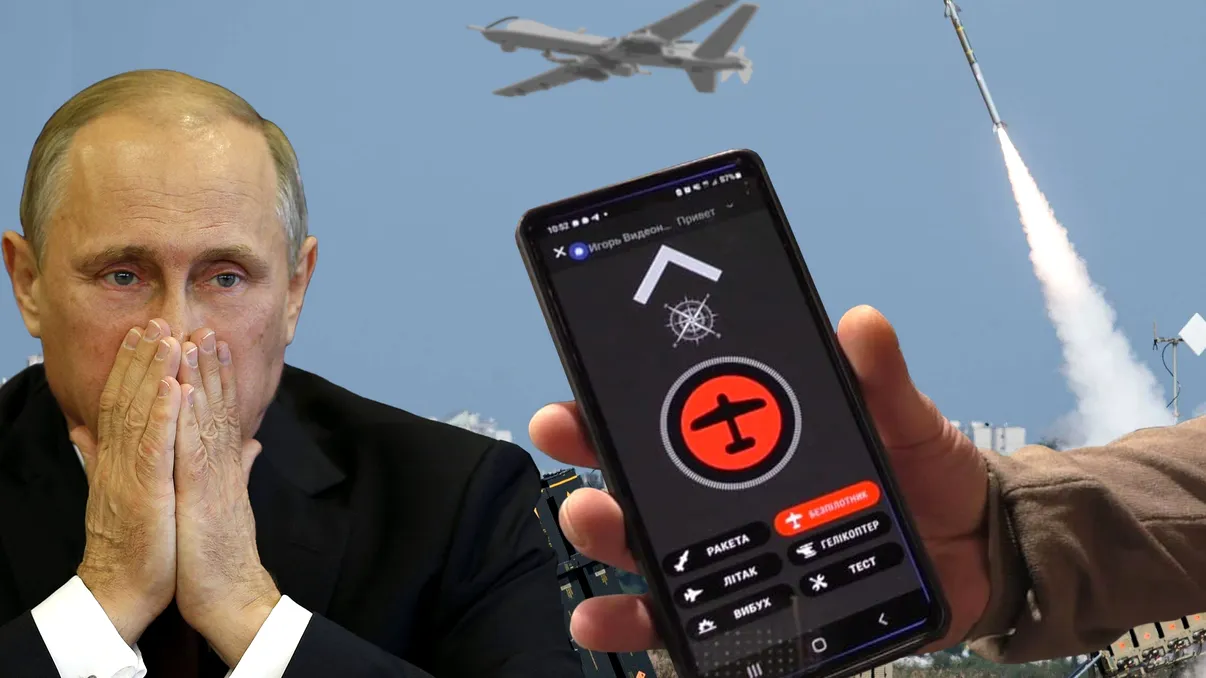 Cum doboară ucrainenii rachetele rusești, cu ajutorul telefonului mobil: aplicația care strică planurile lui Vladimir Putin