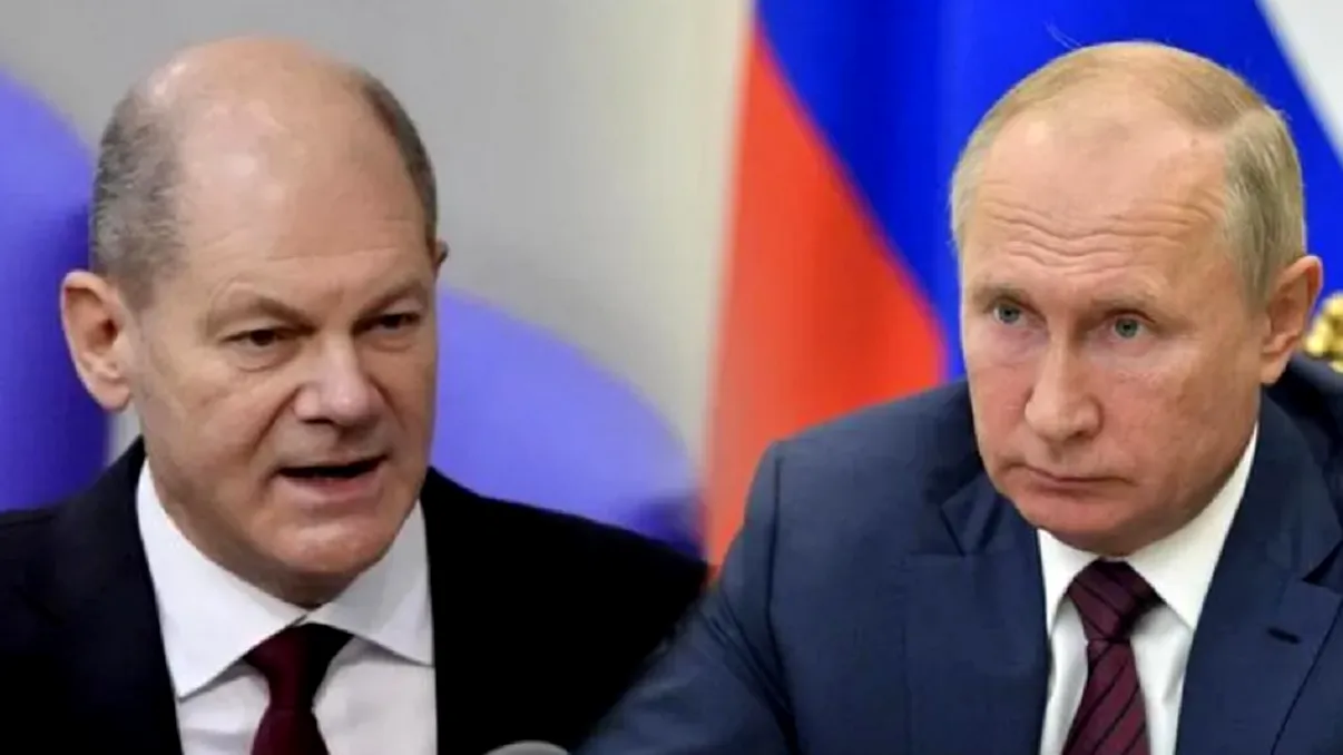VIDEO Putin se amuză de Olaf Scholz. Ce i-au făcut rușii cancelarului german