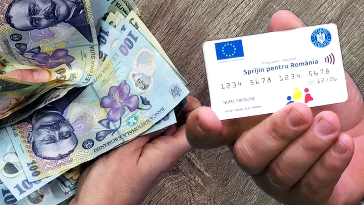 Vouchere de 2900 de lei pentru alimente și plata facturilor: cine sunt românii care vor încasa din 2023 banii și ce trebuie să facă aceștia