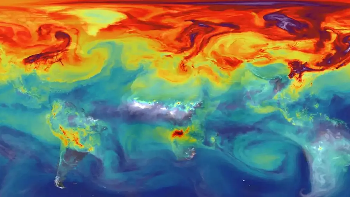 Un satelit NASA îți arată cât de poluată este planeta: unde, în Europa, se eliberează cea mai mare cantitate de dioxid de carbon în atmosferă