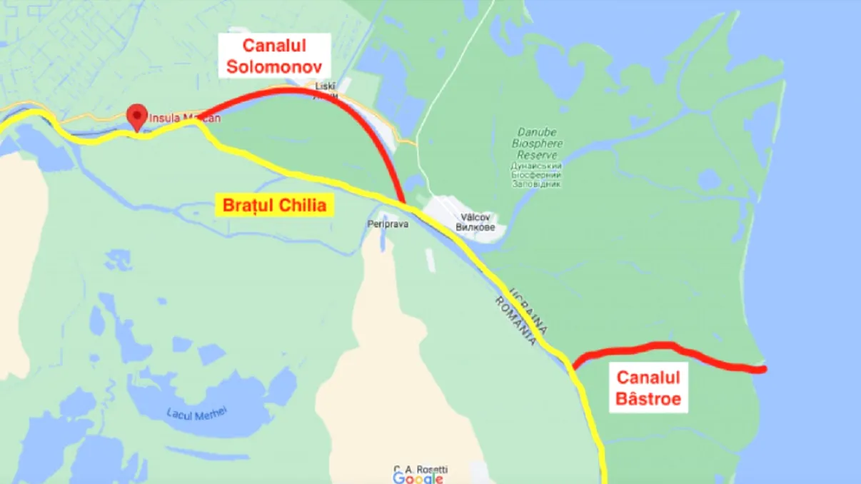 De când știa România că vasele ucrainene fac dragări pe Chilia și Solomonov. Garda de Coastă dezvăluie