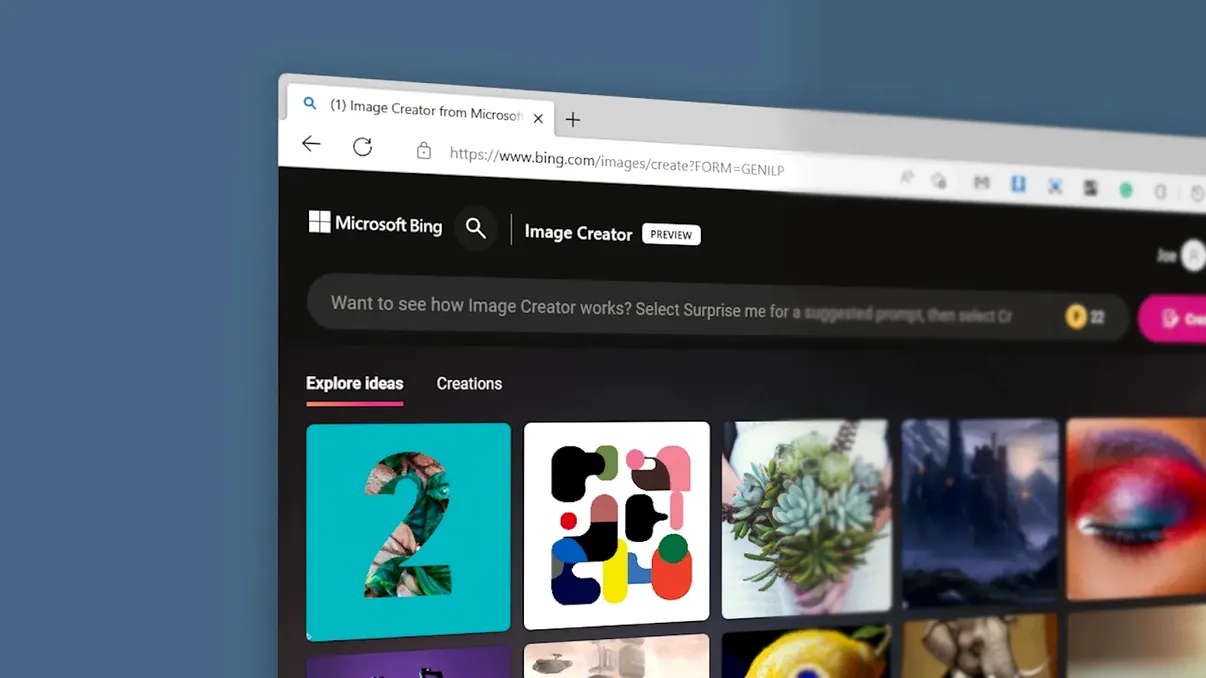 Microsoft aduce generarea de imagini AI de la DALL-E, la Bing și Edge: ce are în plus acum browserul tău