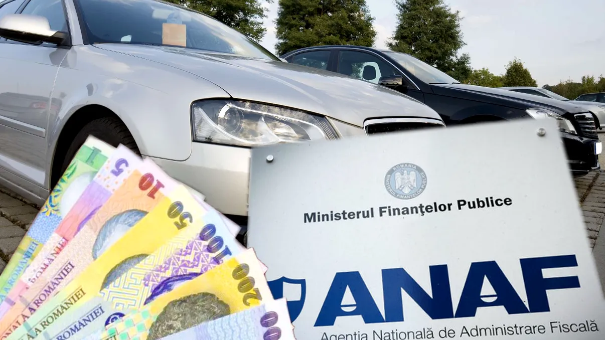 ANAF-ul, supărat pe samsarii de mașini. Bugetul public pierde bani grei, e vorba de zeci de autoturisme de lux