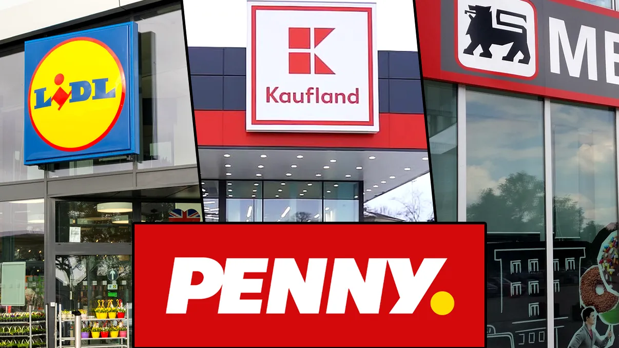 Penny ”ia fața” Kaufland, Lidl, Mega Image și Profi: victoria este clară, așa vezi ce preferă românii
