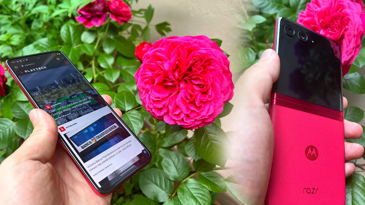 REVIEW motorola razr 40 ultra - când telefonul de top devine accesoriu de fashion, la limita dintre clasic și futurist