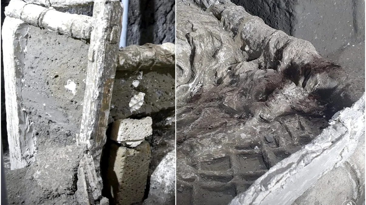 Descoperire uimitoare într-o vilă romană de lângă Pompeii. Imaginile vorbesc de la sine. Foto