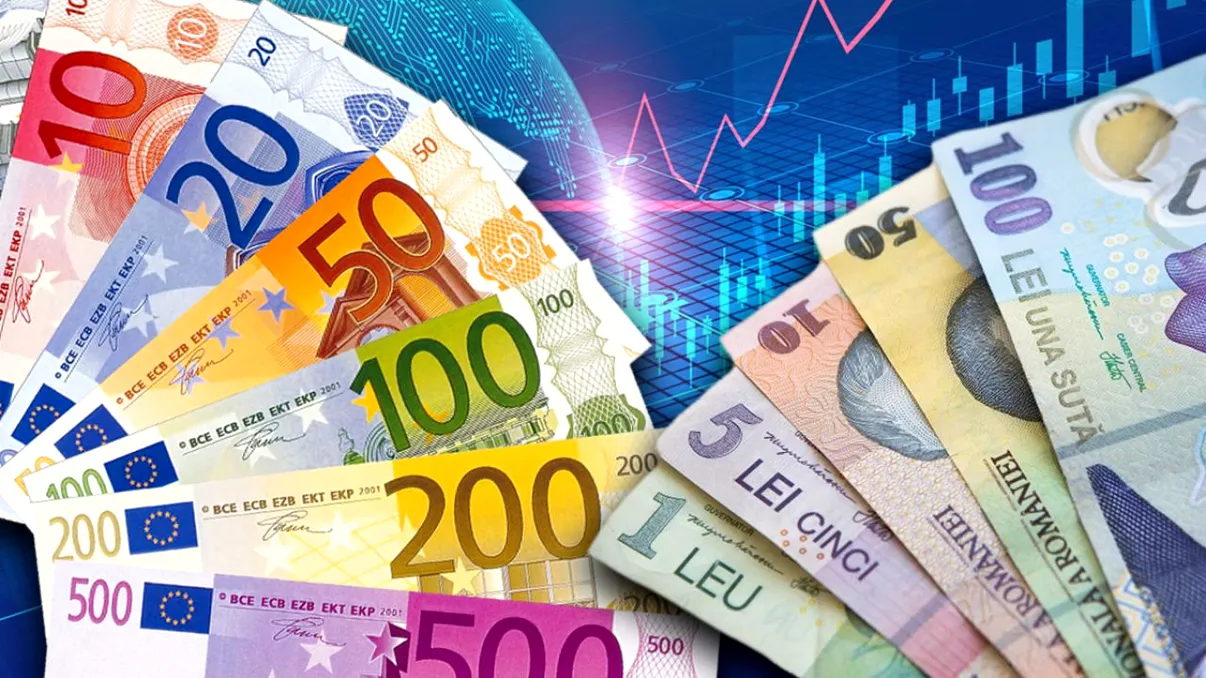 Euro va depăși 5 lei. Cât timp mai au românii până la creșterea monedei europene