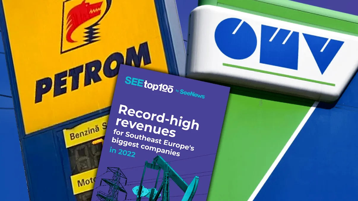 OMV Petrom, prima în Top 100 cele mai mari companii din Europa de Sud-Est. Pe ce loc se află Automobile Dacia, ce alte firme din România sunt pe listă