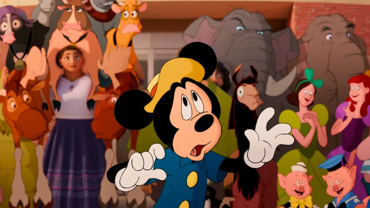 Peste 500 de personaje Disney, în același film. Un scurtmetraj, lansat la 100 de ani de la înființarea companiei. Video