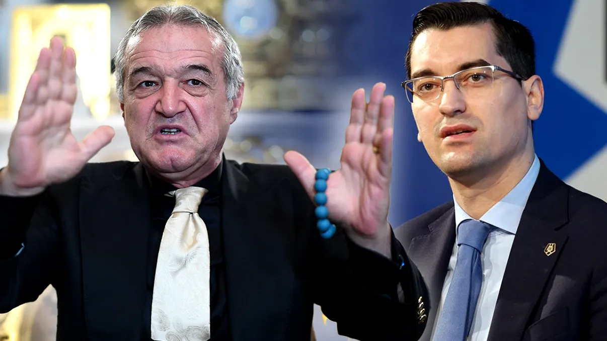 Gigi Becali îl distruge pe Răzvan Burleanu. „Bă, progresistule, e ceva de inegalitate aici” - VIDEO