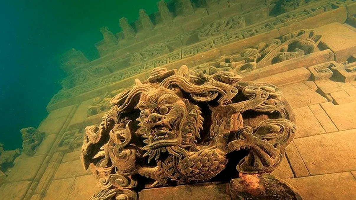 Orașul Leului: Lumea subacvatică perfect conservată din China, veche de 600 de ani