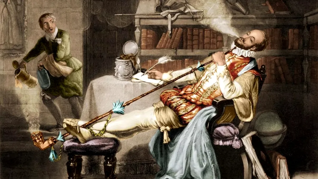 Primul fumător din Europa, acuzat și pedepsit pentru vrăjitorie. Acest obicei te putea trimite, în acele timpuri, la moarte VIDEO