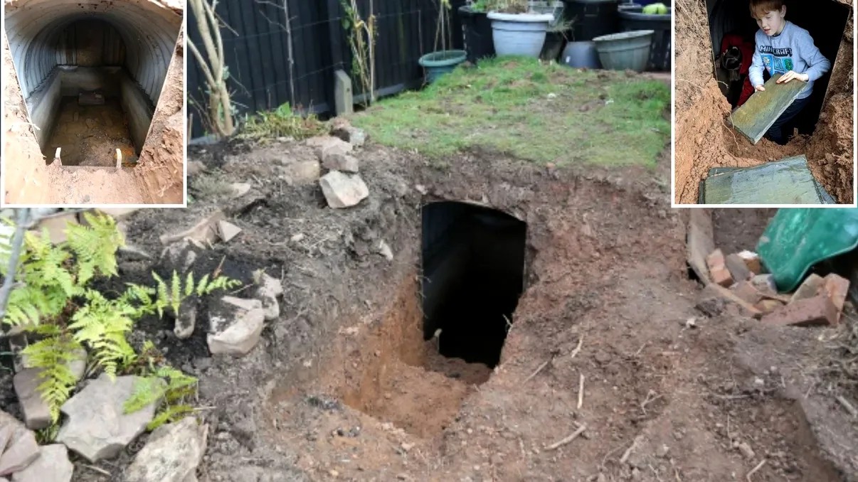 Descoperirea fascinantă făcută de o femeie: Adăpostul subteran din al Doilea Război Mondial, în grădină