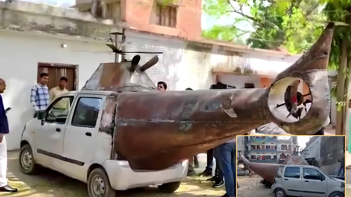 Și-au transformat mașina veche în elicopter. Ce a făcut poliția după ce a văzut 