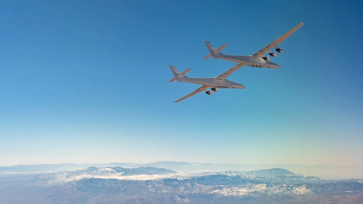 Cel mai mare avion din lume, cascadorie impresionantă VIDEO