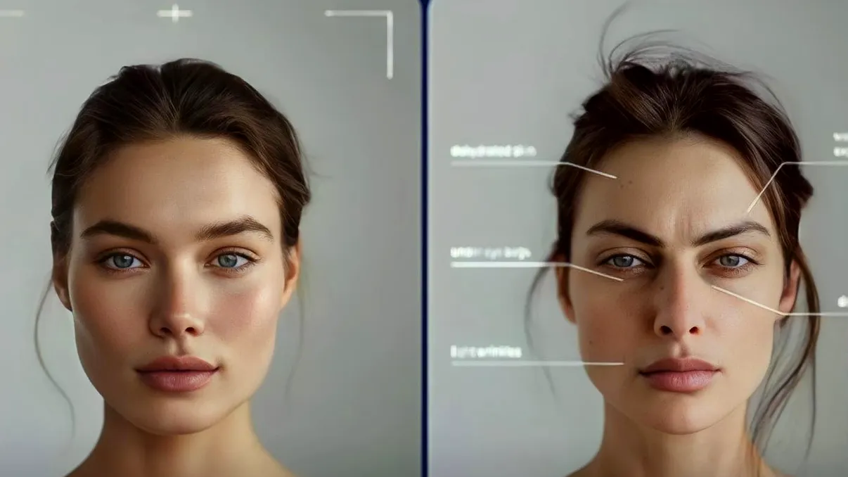 Imagini înfricoșătoare dezvăluie ce se poate întâmpla cu fața ta dacă nu dormi măcar șapte ore pe noapte