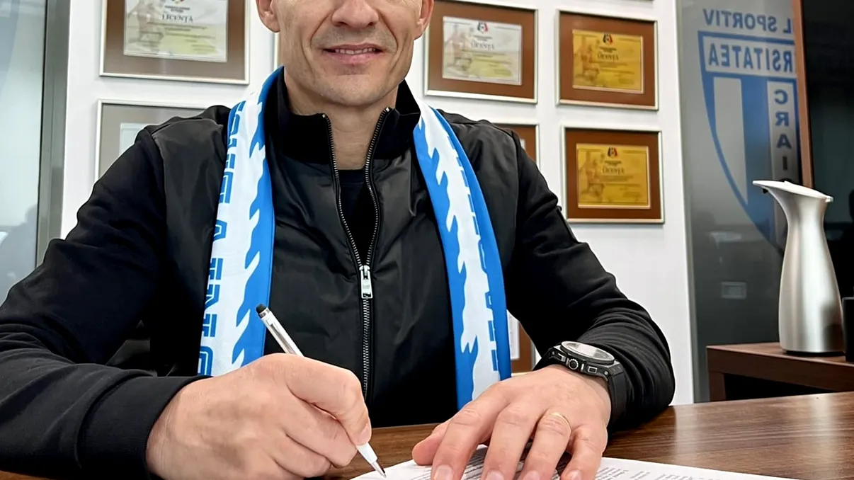 Costel Gîlcă este noul antrenor de la Universitatea Craiova. Salariul uriaș pe care îl primește
