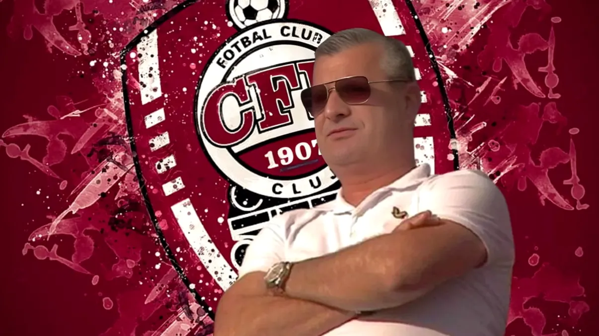 Patronul de la CFR a anunțat cine e noul antrenor al echipei. A semnat un contract pe trei ani
