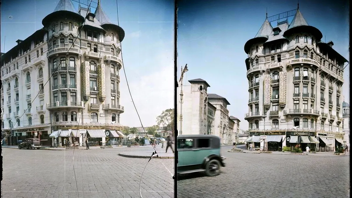 Cum s-a lăsat „blestemul” Hotelului Britania din București peste blocul Dunărea 1, prăbușit la cutremurul din 1977 VIDEO