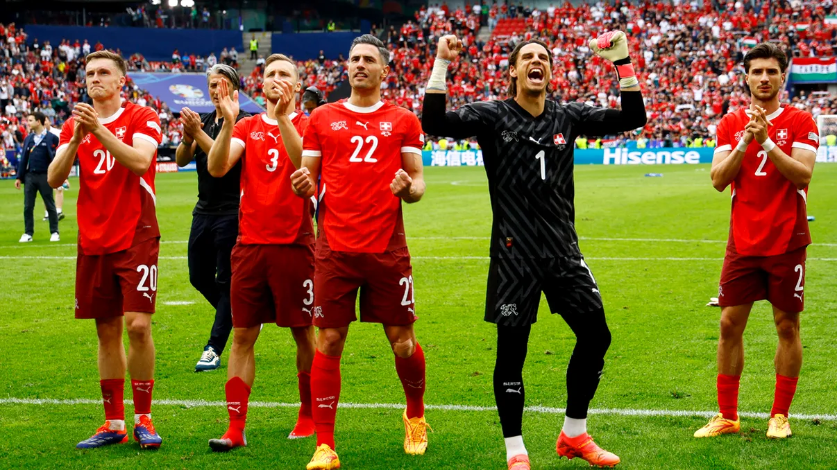 Elveția obține o victorie impresionantă cu 3-1 împotriva Ungariei în al doilea meci de la EURO 2024