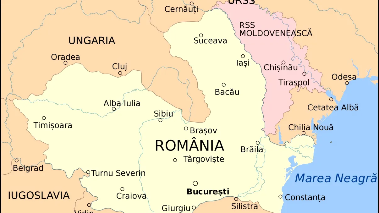 Cea mai tristă perioadă din istoria României. Cum s-a schimbat harta țării când am pierdut o treime din teritorii