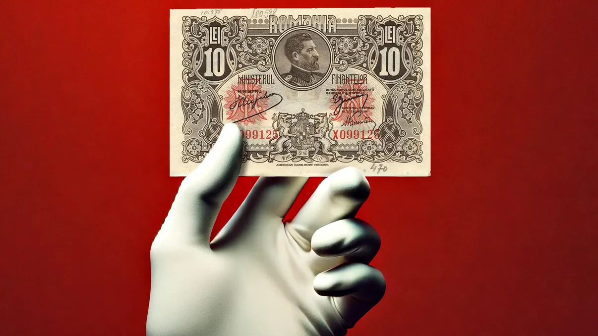 „Leul de hârtie”: istoria bancnotelor românești tipărite în SUA, dar niciodată folosite în România
