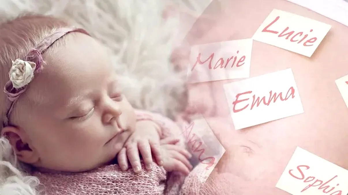 Are 5 litere și este rar în România. Cel mai frumos nume de fată din lume i-a cucerit pe părinții români