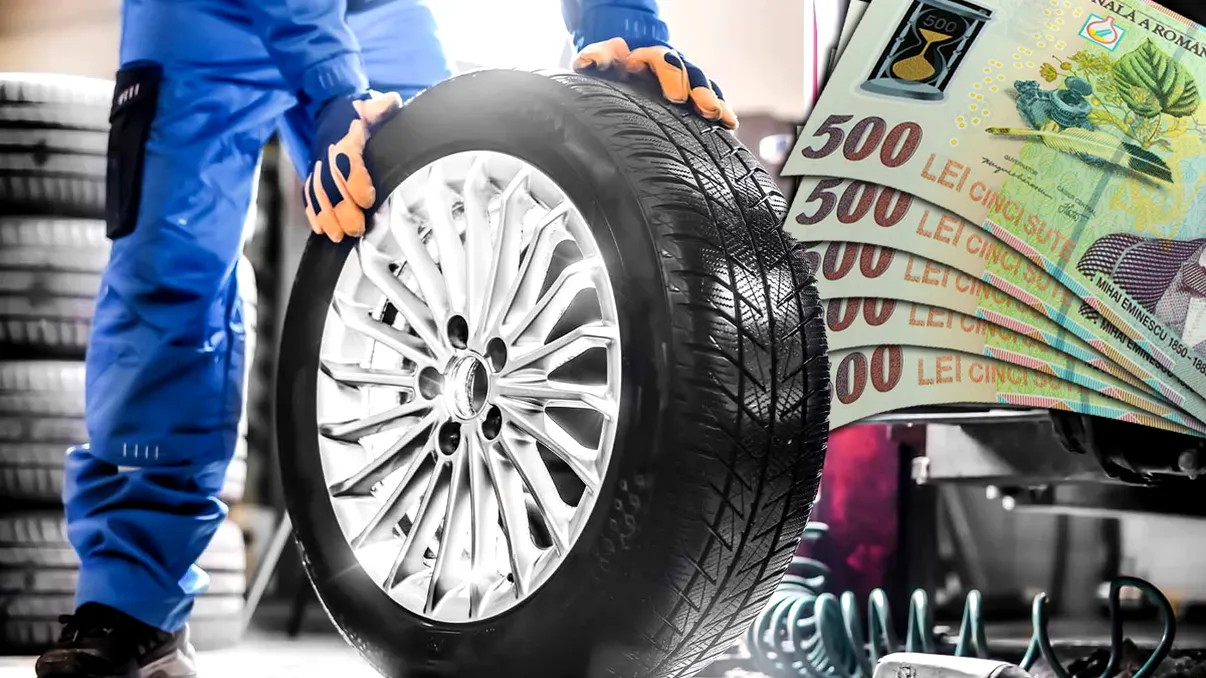 Cât a ajuns să coste schimbul anvelopelor de iarnă. Banii sunt mulți, dar iarna se anunță atipică