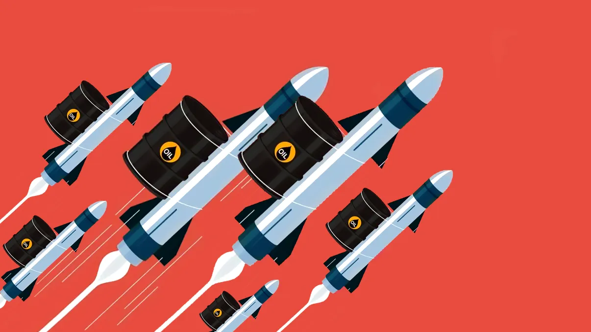 Acțiunile scad, prețul petrolului urcă, iar bitcoinul e în picaj pe fondul escaladării tensiunilor din Orientul Mijlociu