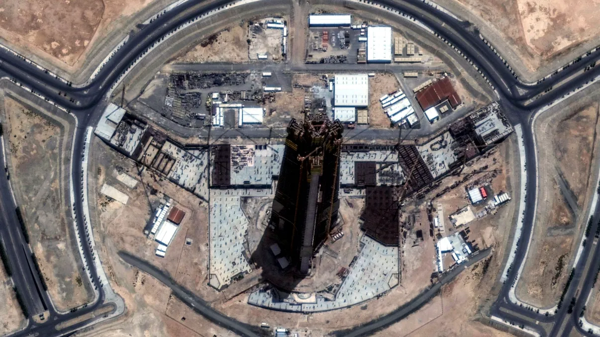 Unde găsești cel mai mare zgârie-nori din lume: Construcția a fost reluată după 7 ani