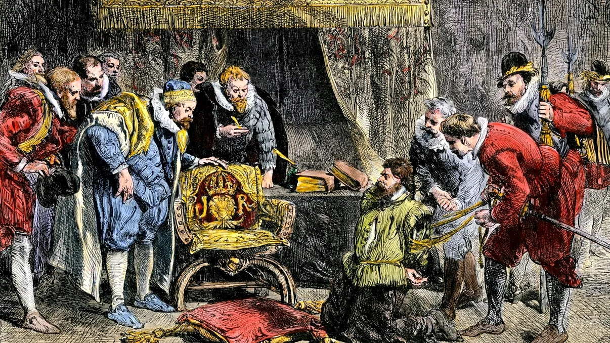 Complotul Prafului de Pușcă/Capturarea lui Fawkes/Inventarea mașinii de cusut electrice și alte evenimente istorice notabile petrecute pe 5 noiembrie