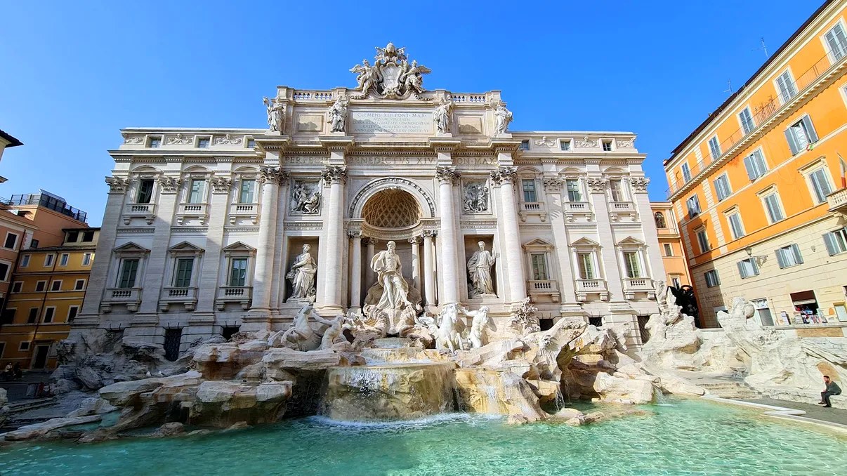 Italienii au pus o cădiță în locul Fontana di Trevi ca să nu piardă 1,5 milioane de euro
