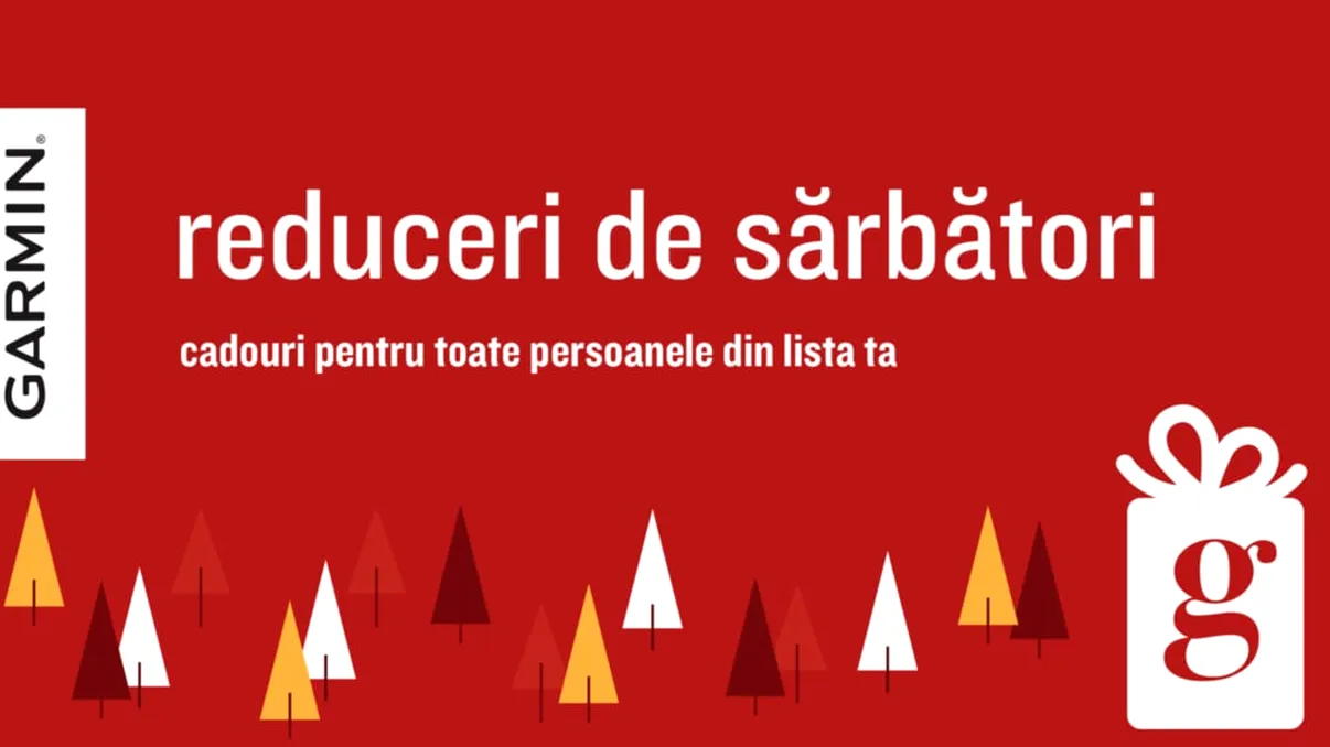Reduceri de Sărbători la Garmin Romania: peste 80 produse cu discounturi de până la 46% (P)