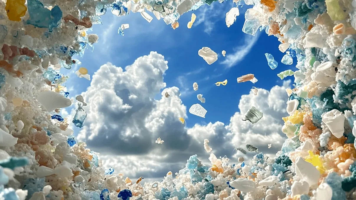 Microplasticele din nori: Impactul asupra vremii și ploilor extreme