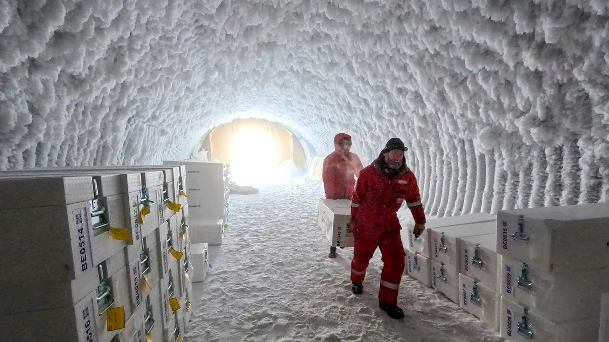Cercetătorii au recuperat un nucleu de gheață de 1,2 milioane de ani din adâncurile Antarctidei