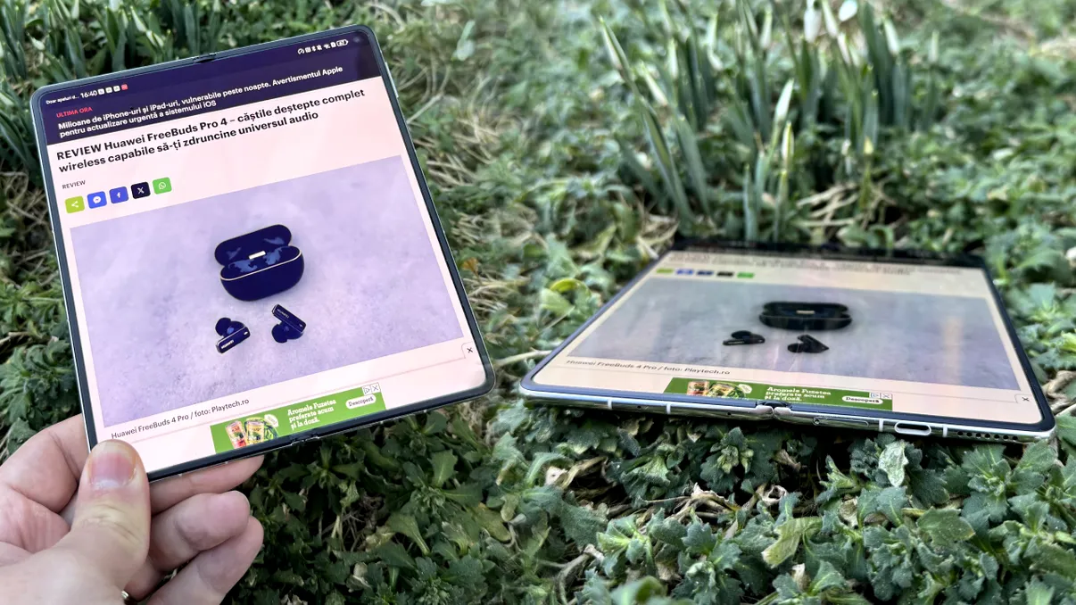 HUAWEI Mate X6 – probabil cel mai frumos telefon pliabil face poze grozave și te încântă prin performanță