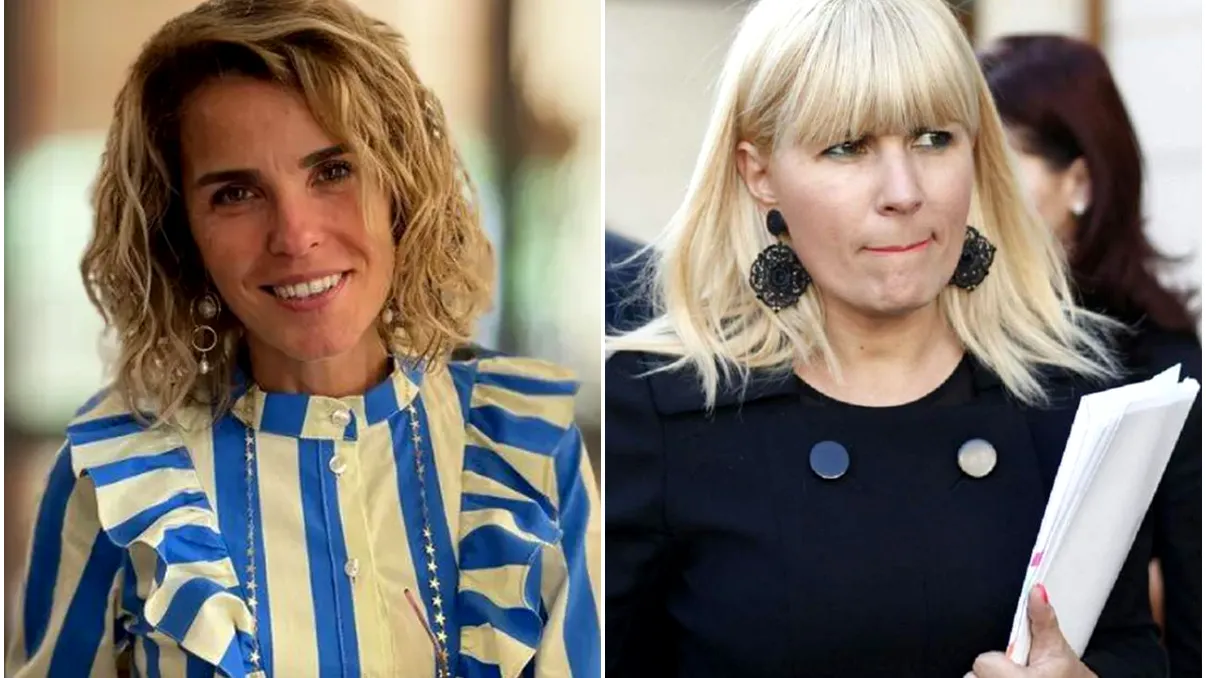 Legătura dintre Cristela Georgescu şi Elena Udrea. Cum au fost fotografiate cele două în momente de cumpănă