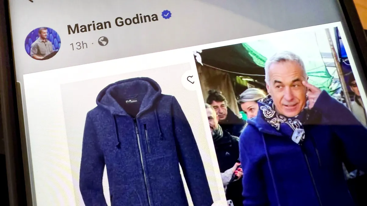 Marian Godină a dezvăluit cât costă geaca purtată de Călin Georgescu la cumpărăturile românești: “E fabricată în Germania, dar se poate lipi un tricolor pe ea”