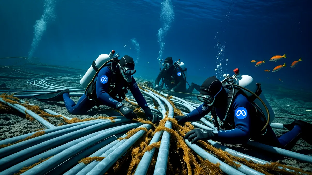 Meta va construi cel mai lung cablu submarin din lume pentru a conecta SUA, India și alte regiuni