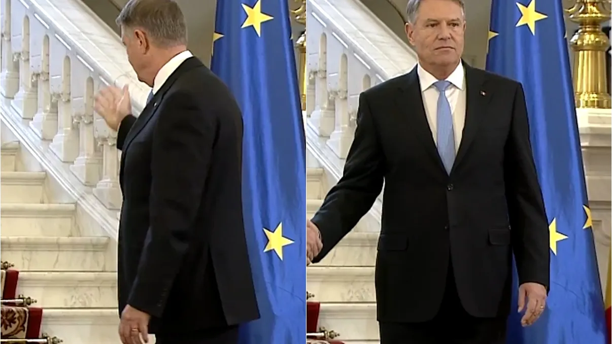 Gestul făcut de Klaus Iohannis la plecarea de la Cotroceni. Românii nu l-au mai văzut aşa până acum. Foto