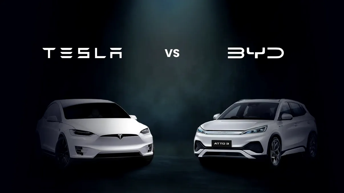 Tesla pierde teren în cursa vehiculelor electrice: BYD amenință supremația companiei